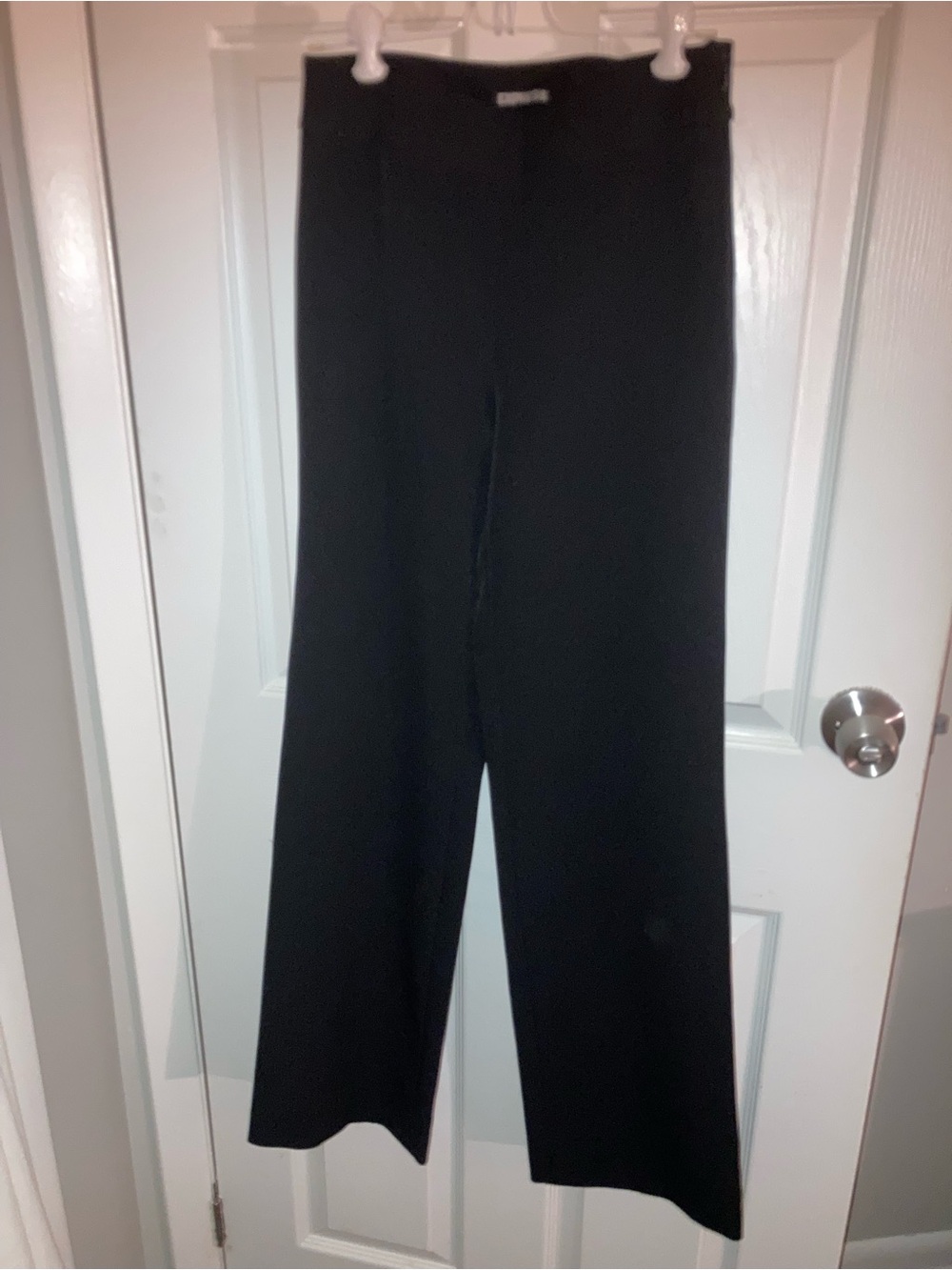 Express Black Wide-Leg Trousers pants editor 0R
